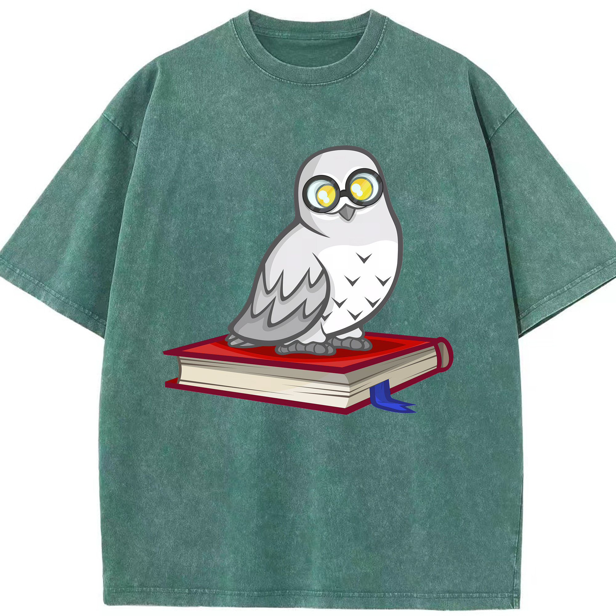（画像用） Harry Potter ハリー・ポッターシリーズ 綿100% ヴィンテージ風 半袖Tシャツ（フロントプリント）